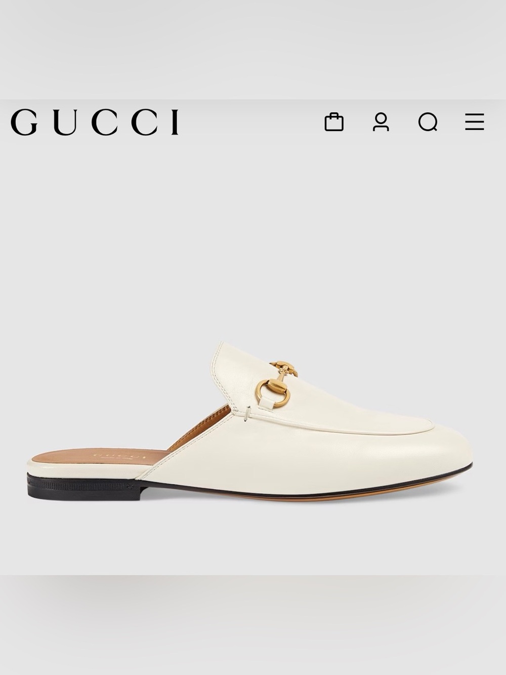 Gucci Princetown slipper